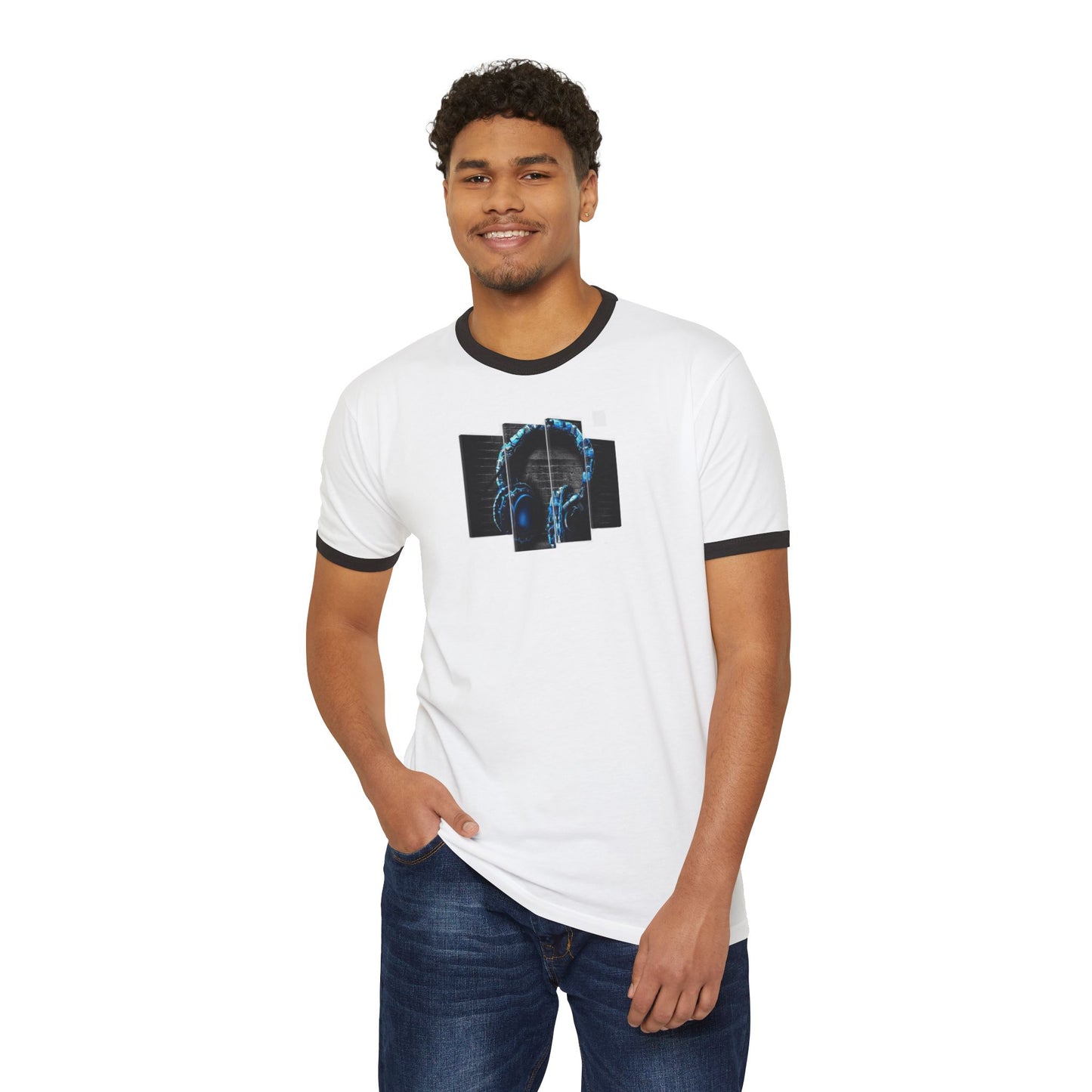 Unisex Cotton Ringer T-Shirt