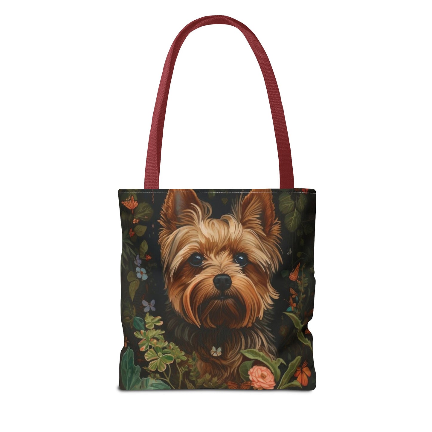 Yorkshire Terrier design tote bags