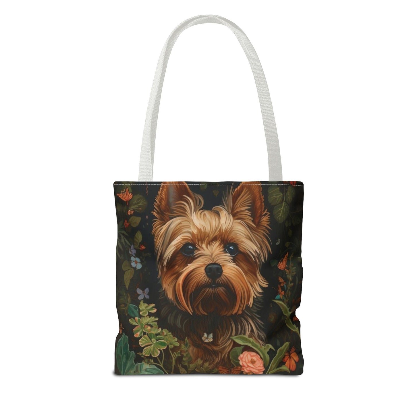 Yorkshire Terrier design tote bags