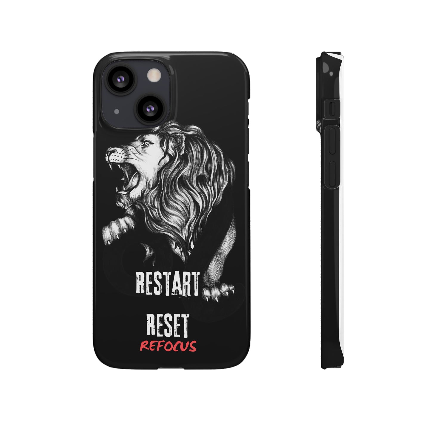 Lion Pattern Phone Case