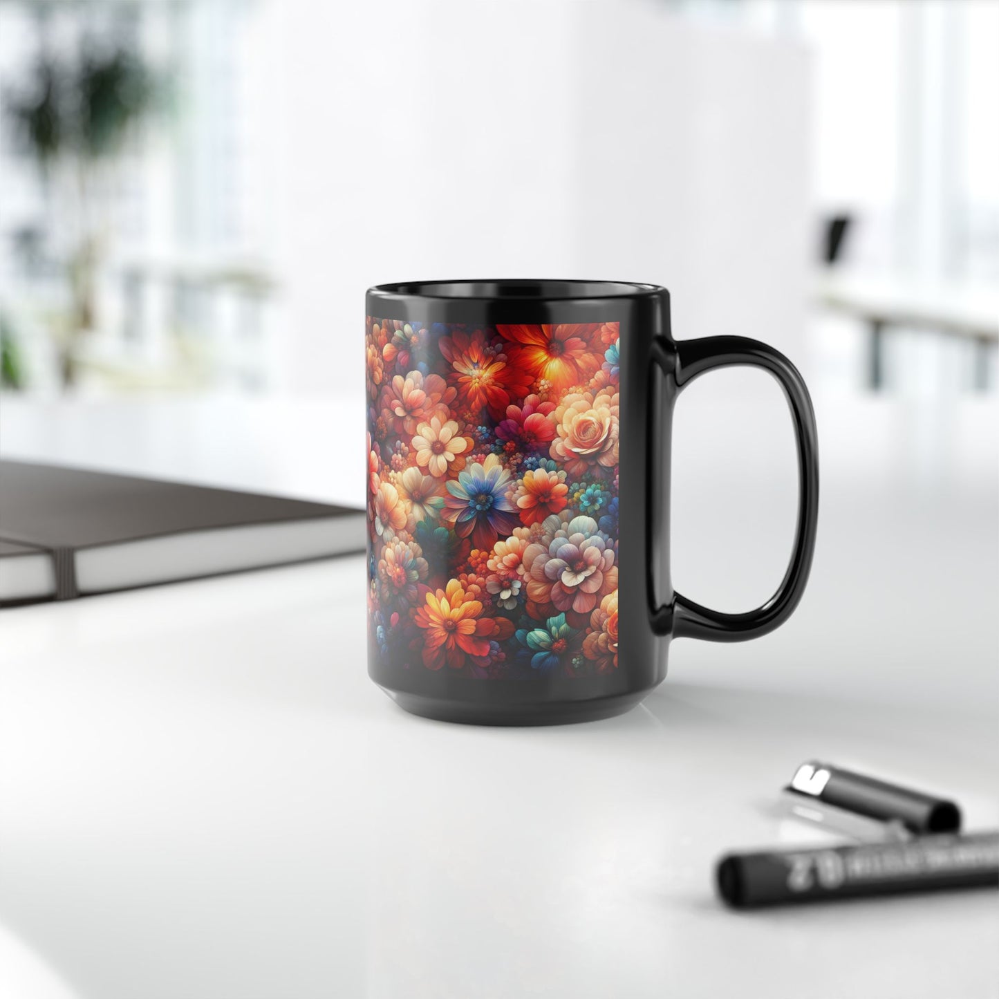 Black coffee Mug