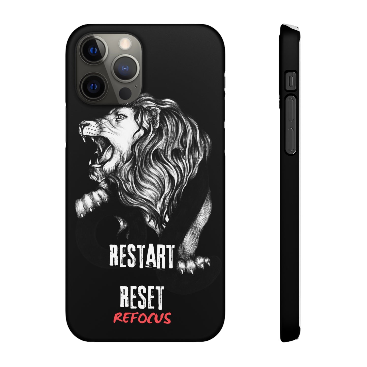 Lion Pattern Phone Case