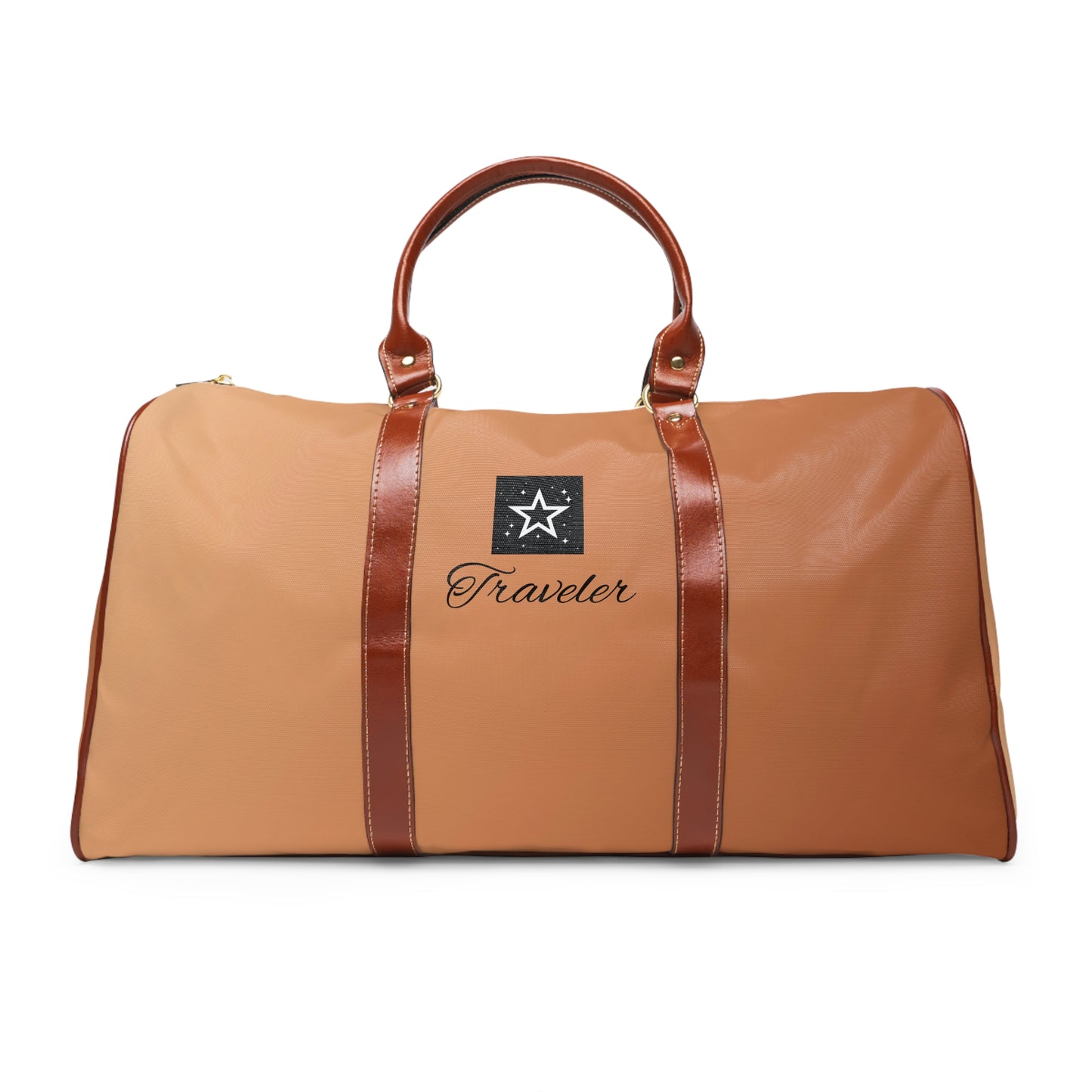 Waterproof Brown Travel Bag