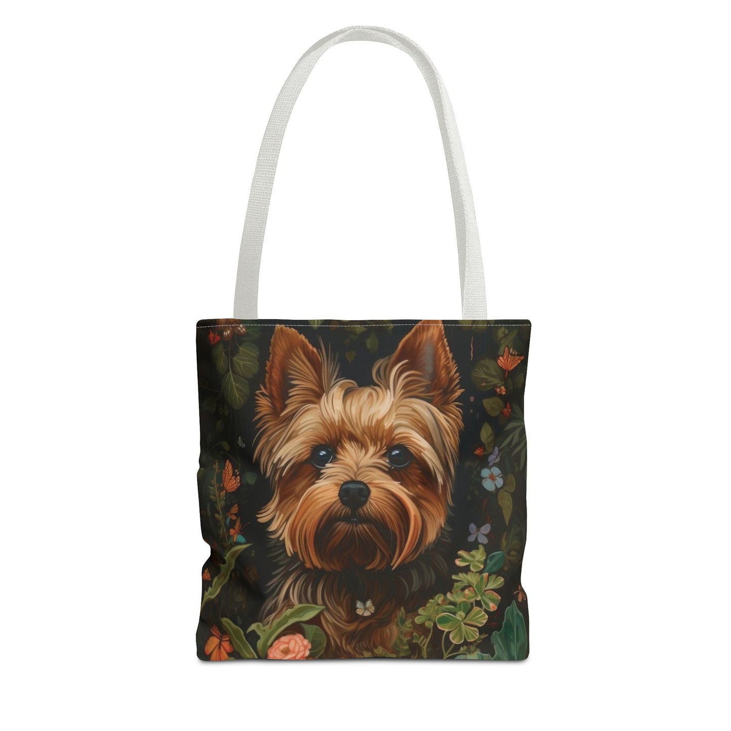 Yorkshire Terrier design tote bags