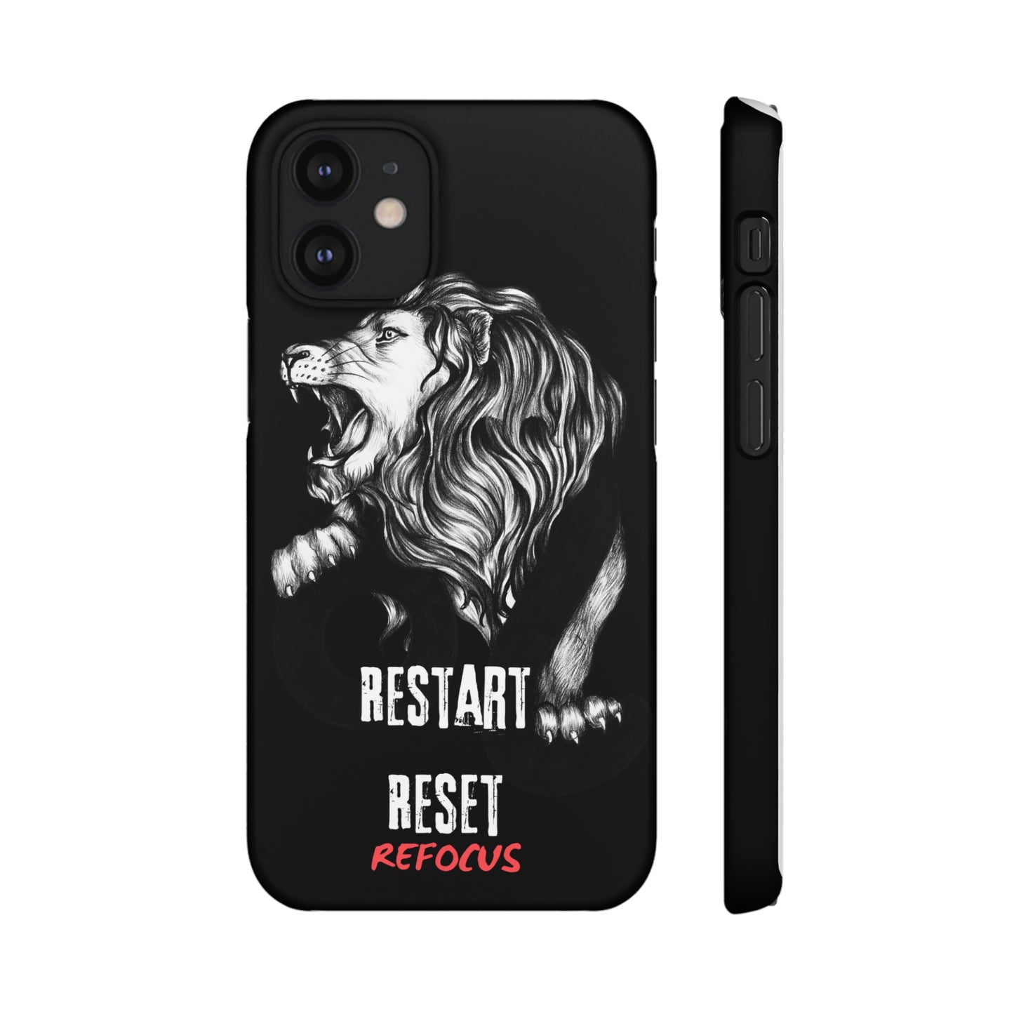 Lion Pattern Phone Case